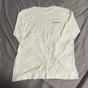 ALPHALETE Long Sleeve Tee with Graphic Design on Back
